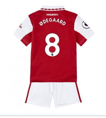 Arsenal Martin Odegaard #8 Hjemmedraktsett Barn 2022-23 Kortermet (+ Korte bukser)